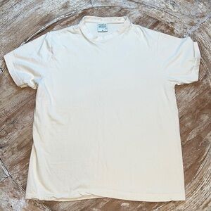 MAISON ARTICLE Unisex T-Shirt, Cream, Size M